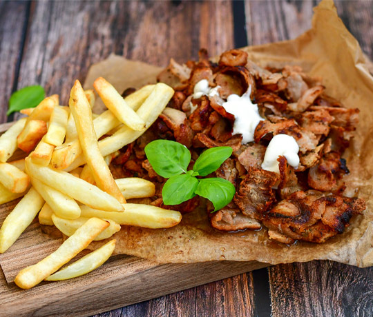 Special Greek Gyros order online O Gyros tou Markou